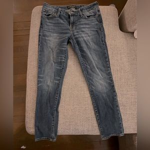 Lucky brand jeans Lolita crop dark wash size 4/27